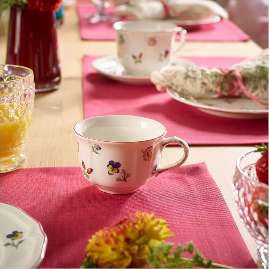 Villeroy & Boch Petit Fleur 6枚セット Amazon.com | Villeroy & Boch Petite Fleur Tea Cup, Premium